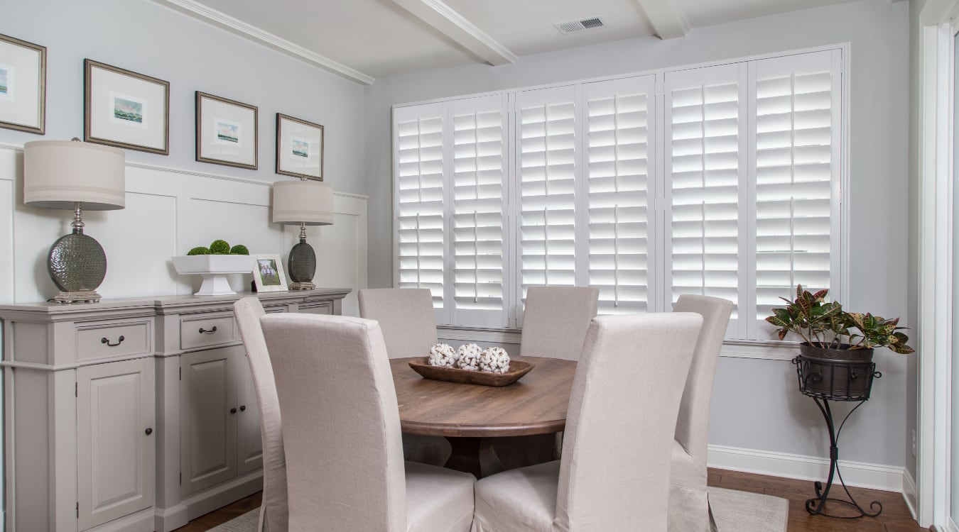 shutters in Fort Myers living room